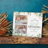 Greenery Foto Great Großmutter Plaque Fotoplatte (Seite)