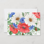 Greenery Funeral Beileid Vielen Dank Mitteilungskarte (Rückseite)