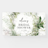 Greenery Garden Brautparty Banner (Horizontal)