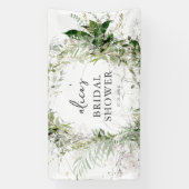 Greenery Garden Brautparty Banner (Vertikal)