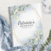 Greenery Geometric Brautparty Rezept Buch