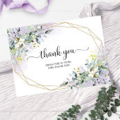 Greenery Geometric Brautparty Vielen Dank