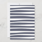 Greenery Giraffe Boy Baby Shower Einladung (Rückseite)