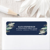 Greenery Gold Navy Blue Modern (Insitu)