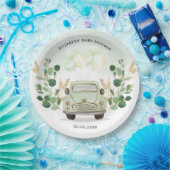 Greenery Gold Travel Drive By Quarantine Favors Pappteller (Party)