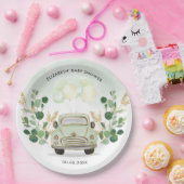 Greenery Gold Travel Drive By Quarantine Favors Pappteller (Party)