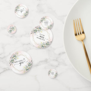 Greenery Greenery Watercolor Brautparty Confett Konfetti