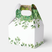 Greenery grenzt an St. Patricks Day Geschenkschachtel (Rückseite)