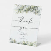 Greenery Herbal Vielen Dank, dass Sie unterschreib Sockelschild (Vorderseite)