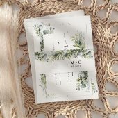 Greenery Herbal Wedding Einladung Bly Band