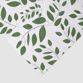 Greenery Leaf Pattern Seidenpapier (Ausschnitt)