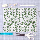 Greenery Leaf Pattern Seidenpapier (Handwerk)