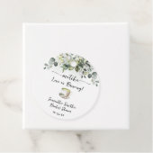 Greenery Matcha Love is Brewing Tea Bridal Shower Geschenkanhänger (Beispiel)
