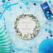 Greenery Navy Gold Paper Teller (Party)