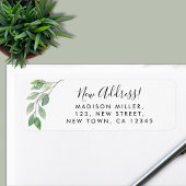 Greenery New Address Rücksendeadresse