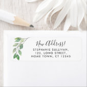 Greenery New Address Rücksendeadresse (Insitu)