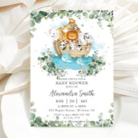 Greenery Noah's Ark Gender Neutral Baby Dusche