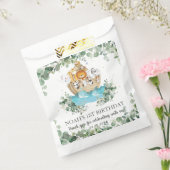 Greenery Noah's Ark Niedlicher Tiere Baby Birthday Geschenktütchen (Versiegelt)