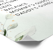 Greenery Old Ehefrauen Tales Sign Poster (Ecke)