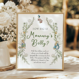 Greenery Peter Rabbit Wildblume Big Mommy Bly Poster