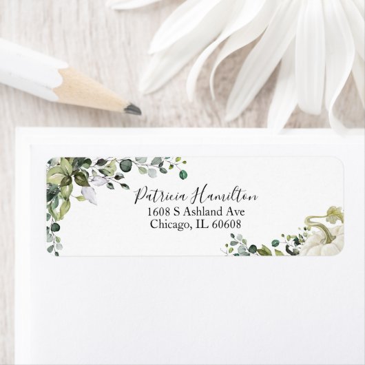 Greenery Pumpkin Fall Baby Shower (Insitu)