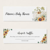 Greenery Pumpkin Fall Babydusche Windelwindeln (Vorne & Hinten)