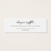 Greenery Pumpkin Fall Babydusche Windelwindeln (Rückseite)