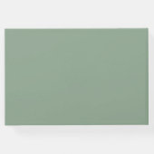 Greenery Pumpkin Fall Brautparty Gästebuch (Rückseite)