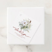 Greenery Pumpkin Fall Brautparty Gefallen Geschenk Geschenkanhänger (Beispiel)