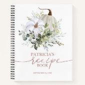 Greenery Pumpkin Fall Brautparty Rezept Buch (Vorderseite)