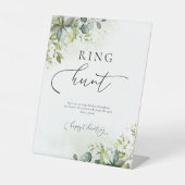 Greenery Ring Hunt Sign Sockelschild (Vorderseite)