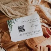 Greenery RSVP Card Hochzeitsvorlage