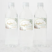 Greenery Sage Storybook Kinderdusche Wasserflasche Wasserflaschenetikett (Flaschen)