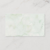 Greenery Sage Storybook Kinderdusche Windelwindeln Begleitkarte (Rückseite)