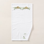 Greenery Seashell Nautical Cream Muscheln Küste Badhandtuch Set (Handtuch)