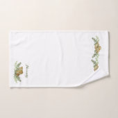 Greenery Seashell Nautical Cream Muscheln Küste Badhandtuch Set (Handtuch)