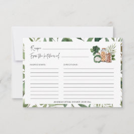 Greenery Stock Kitchen Brautparty Weinkarte