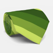 Greenery Stripes Krawatte (Gerollt)