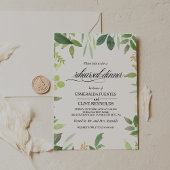 Greenery Summer Destination Probe Dinner Einladung
