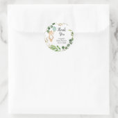 Greenery Teddy Bear Danke, Sticker (Tasche)