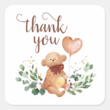 Greenery Teddy Bear Vielen Dank