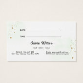 Greenery-Terminierungskarte (Rückseite)