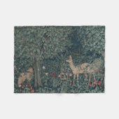 Greenery, Victorian Era Tapestry by Henry Dearle Fleecedecke (Vorderseite (Horizontal))