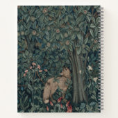 Greenery, Victorian Era Tapestry by Henry Dearle Notizblock (Rückseite)