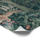 Greenery, Victorian Era Tapestry by Henry Dearle Poster (Ecke)