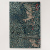 Greenery, Victorian Era Tapestry by Henry Dearle Puzzle (Vertikal)