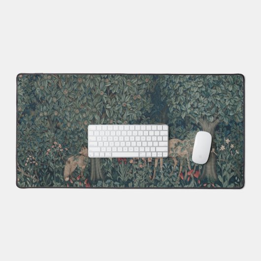 Greenery, Victorian Era Tapestry by Henry Dearle Schreibtischunterlage (Tastatur & Maus)