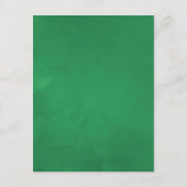 Greenery Wappen Monogram Wedding Guest Details Begleitkarte (Rückseite)