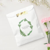 Greenery Watercolor Foliage Wedding Geschenktütchen (Versiegelt)