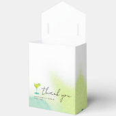 Greenery Watercolor Margarita Limon Geschenkschachtel (Offen)